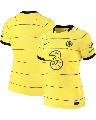 Nike N'golo Kante Chelsea 2021/22 Away Breathe Stadium Player Jersey - Yellow
