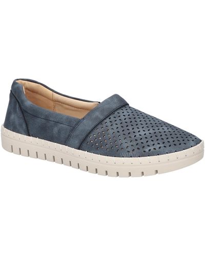 Easy Street Wesleigh Comfort Slip-on Flats - Blue