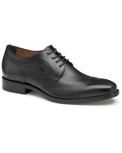 Johnston & Murphy Danridge Wingtip Dress Shoes - Black