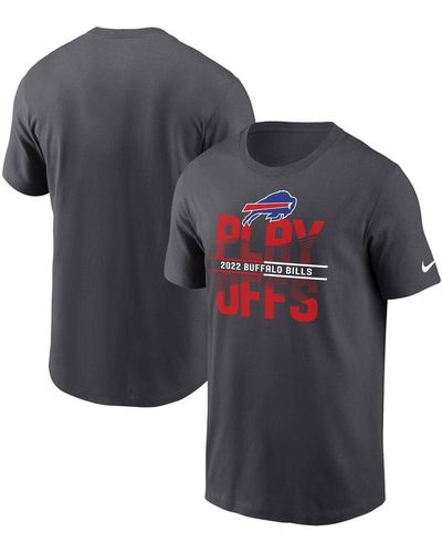 Nike Buffalo Bills 2022 Nfl Playoffs Iconic T-shirt - Blue