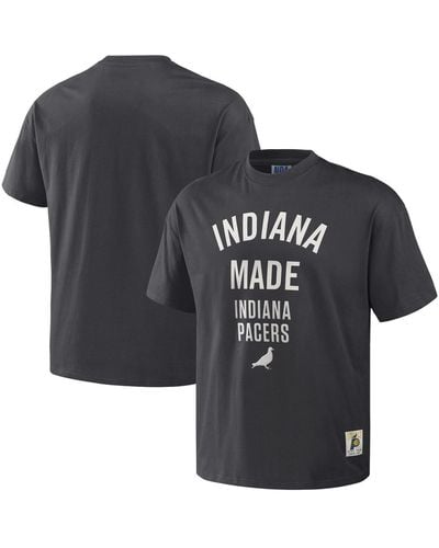 Staple Nba X Indiana Pacers Heavyweight Oversized T-shirt - Black