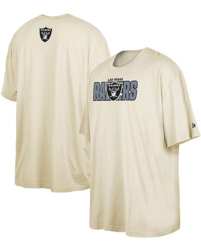 KTZ Las Vegas Raiders 2023 Nfl Draft Big And Tall T-shirt - Natural