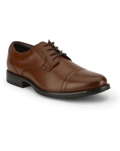 Dockers Garfield Cap Toe Dress Oxford - Brown