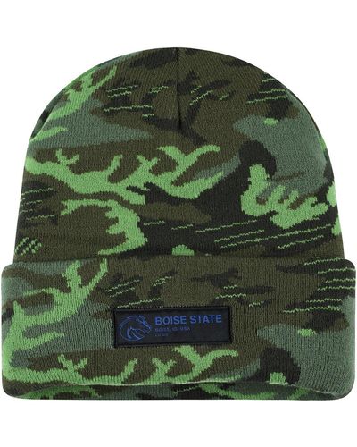 Nike Boise State Broncos Veterans Day Cuffed Knit Hat - Green