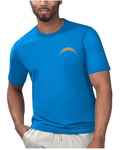 Margaritaville Los Angeles Chargers Licensed To Chill T-shirt - Blue