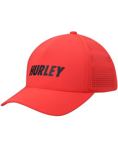 Hurley Canyon Adjustable Hat - Red