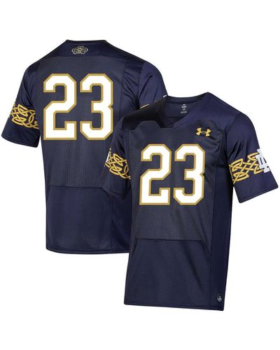 Under Armour Notre Dame Fighting Irish 2023 Aer Lingus College Football Classic Replica Jersey - Blue