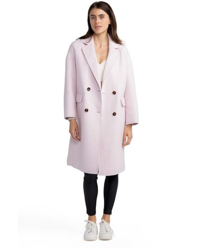 Belle & Bloom Amnesia Oversized Coat - Pink