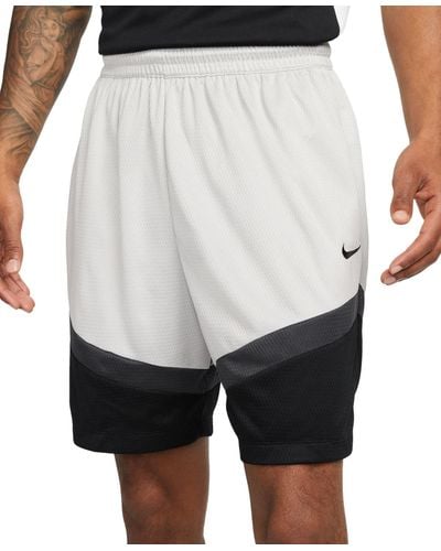 Nike Icon Dri-fit Drawstring 8" Basketball Shorts - White