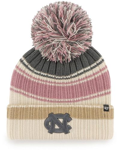 '47 North Carolina Tar Heels Daphne Cuffed Knit Hat - Natural