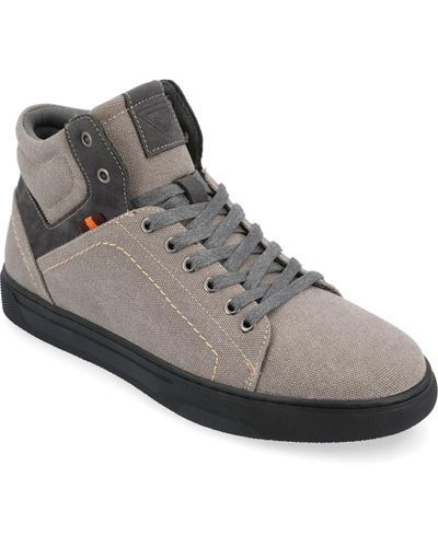 Vance Co. Justin High Top Sneakers - Gray