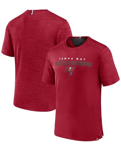 Fanatics Tampa Bay Buccaneers Defender Evo T-shirt - Red