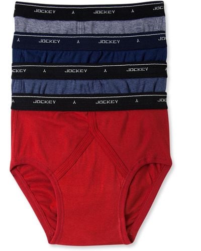 Jockey Classic Low-rise Briefs - Red