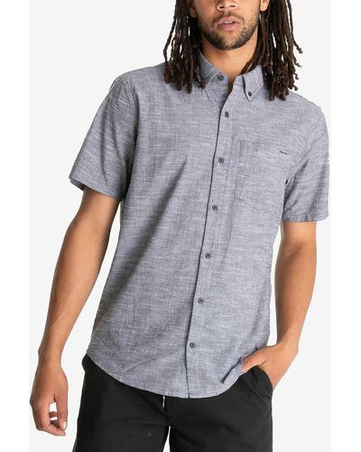 Hurley One And Only Stretch Button-down Shirt - Black