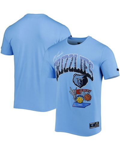 Pro Standard Memphis Grizzlies Hometown Chenille T-shirt - Blue