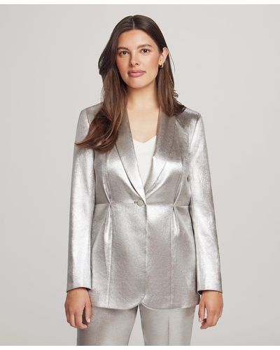 Anne klein cheap white blazer