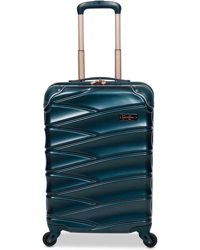 Jessica Simpson Jesssica Simpson Vixen 20" Hardside Carry-on Spinner Suitcase - Blue