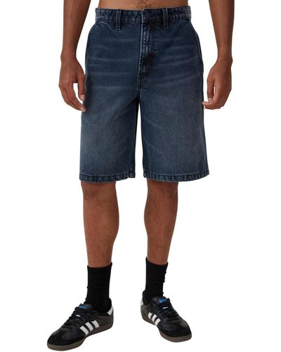 Cotton On baggy Denim Shorts - Blue