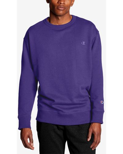 Champion Powerblend Fleece Sweatshirt - Purple