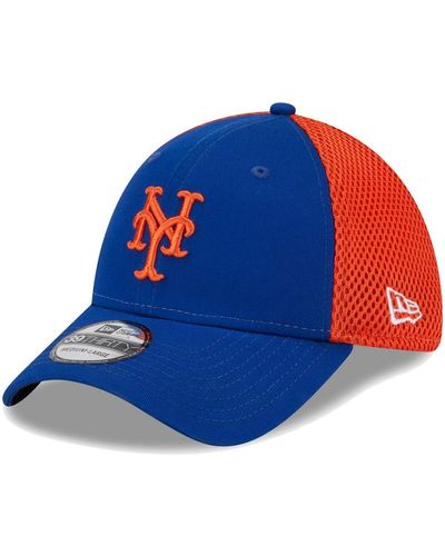 KTZ New York Mets Team Neo 39thirty Flex Hat - Blue