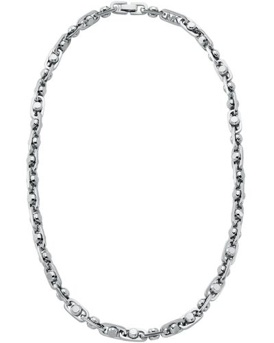 Michael Kors Gold-tone Or -tone Astor Link Chain Necklace - Metallic