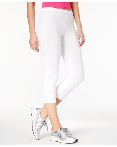 Hue Capri leggings - White
