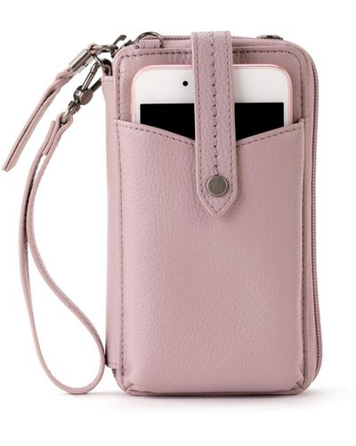 The Sak Silverlake Smartphone Crossbody Handbag - Pink