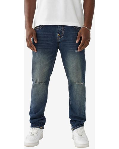True Religion Geno Slim Super T Jeans - Blue