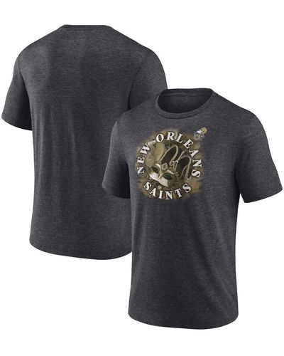 Fanatics New Orleans Saints Sporting Chance Tri-blend T-shirt - Black