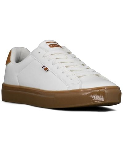 Ben Sherman Crowley Low Casual Sneakers From Finish Line - White