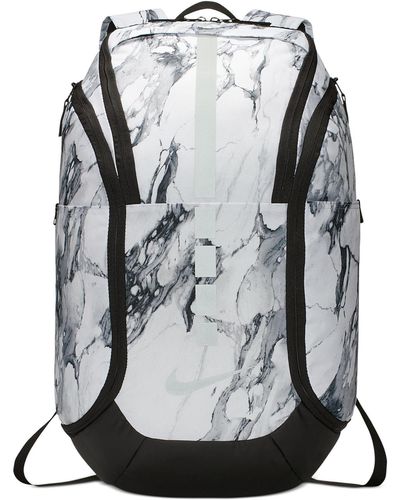 Nike Hoops Elite Pro Camo Basketball Backpack - White
