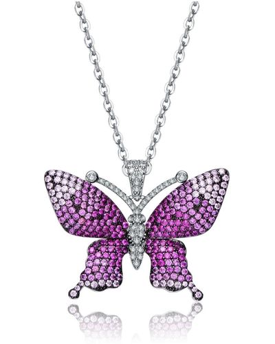 Genevive Jewelry Sterling Silver - Purple