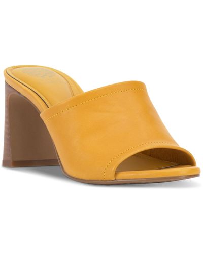 Vince Camuto Alyysa Slip-on Dress Sandals - Yellow