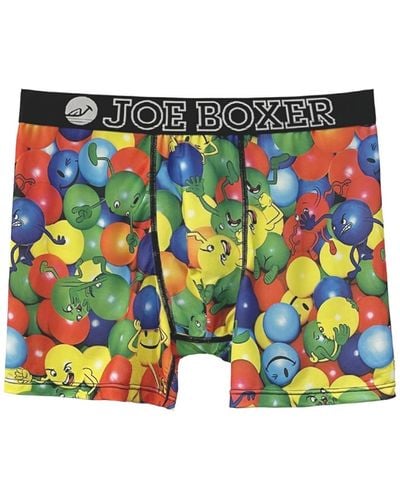 Joe Boxer Boxed Single Fun Balls Boxer Brief - White