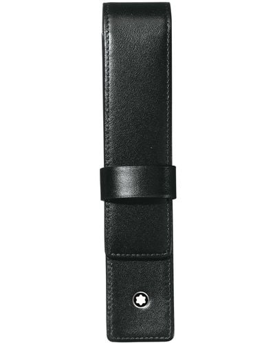 Montblanc Meisterstuck Leather Pen Pouch 14309 - Black