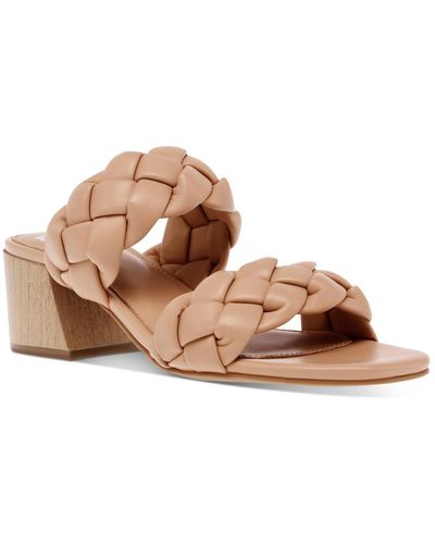 DV by Dolce Vita Stacey Plush Braided Sandals - Multicolor