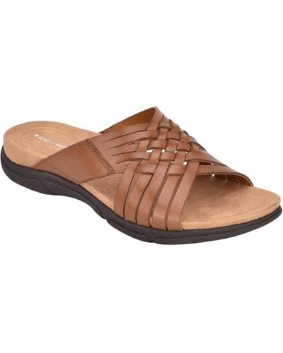 Easy Spirit Meadow Sandals - Brown