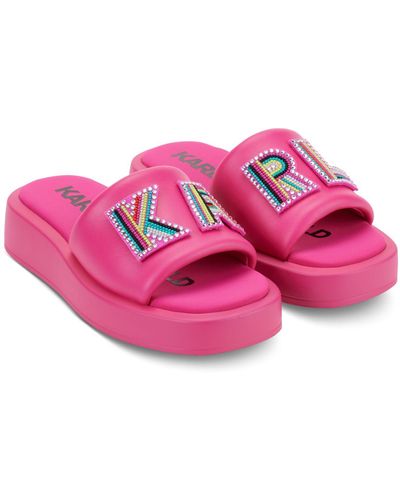 Karl Lagerfeld Flat sandals for Women | Online Sale up to 45% off