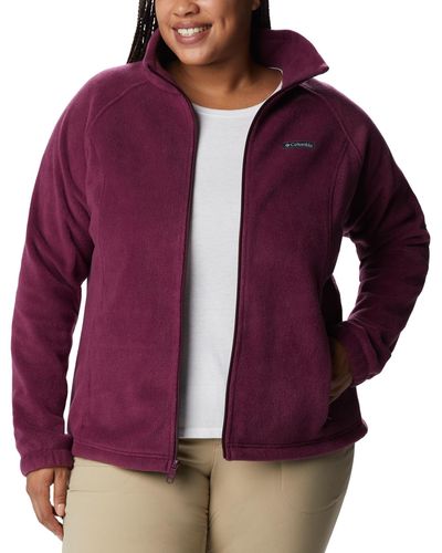 Columbia Benton Springs Fleece Jacket - Purple