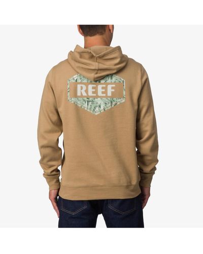 Reef Smoothie Fleece Hoodie - Natural