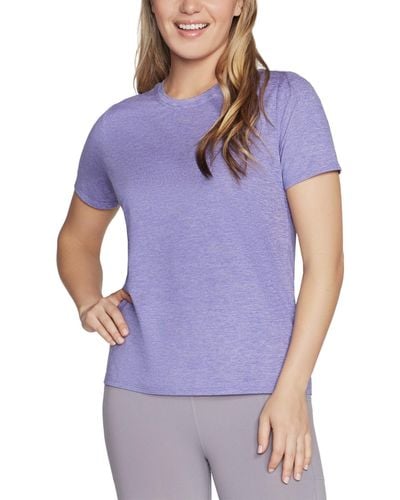 Skechers Active Go Dri Swift Short-sleeve T-shirt - Purple
