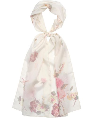 Lauren by Ralph Lauren Rose Floral Oblong - White