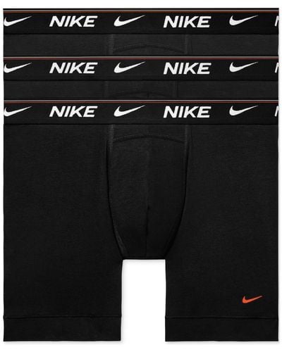 Nike 3-pk. Dri-fit Ultra Comfort Boxer Briefs - Black
