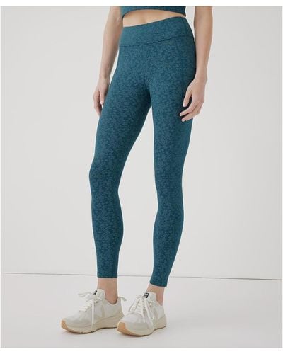 Pact Purefit Pocket legging Made With Organic Cotton - Blue