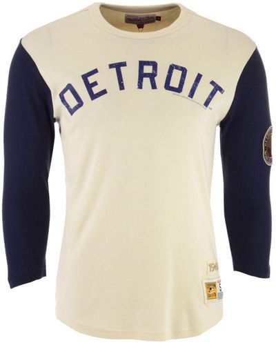 Mitchell & Ness Detroit Tigers Wild Pitch Raglan T-shirt - Blue