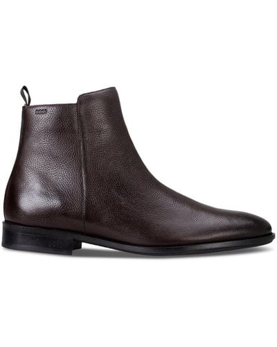 Hugo Boss Boots Brown Leather ref.1039016 - Joli Closet
