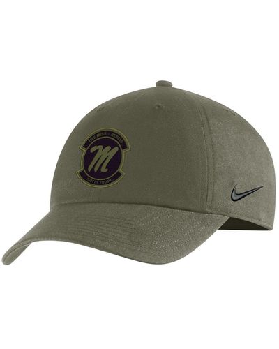 Nike Michigan State Spartans Military-inspired Pack Heritage86 Adjustable Hat - Green