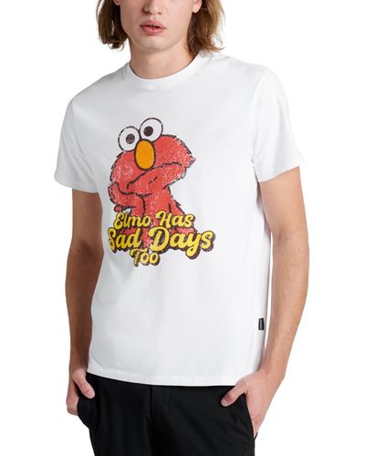 Kenneth Cole X Sesame Street Slim Fit Elmo T-shirt - White