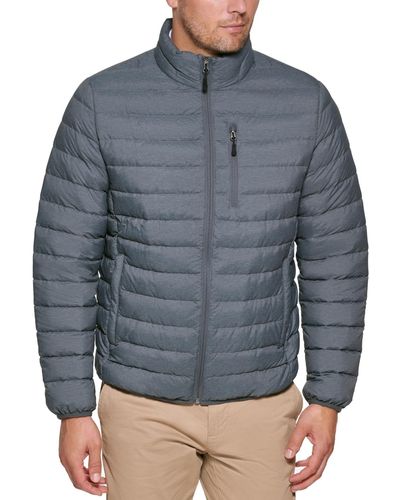 Club Room Down Packable Quilted Puffer Jacket - Multicolor