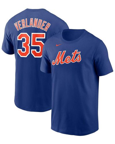 Nike Kodai Senga New York Mets Name And Number T-shirt - Blue